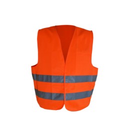 Chaleco De Seguridad Con Velcro Naranja Truepower 66205 TPCH1211