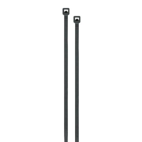 Cincho plástico, 18 lb, 20 cm, negro, bolsa con 100 pzas Cod. 44322