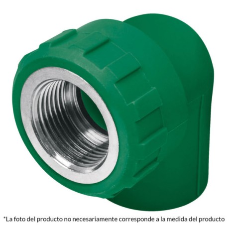 Codo 90° de PPR 1′ 32mm hembra