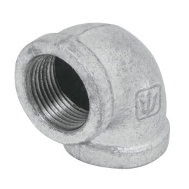 Codo 90° galvanizado 3/4′