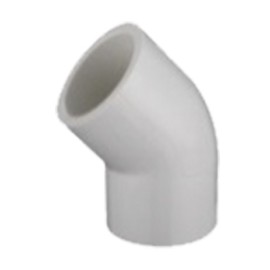 Codo pvc hidraulico c40 45° 032mm 11/4 g