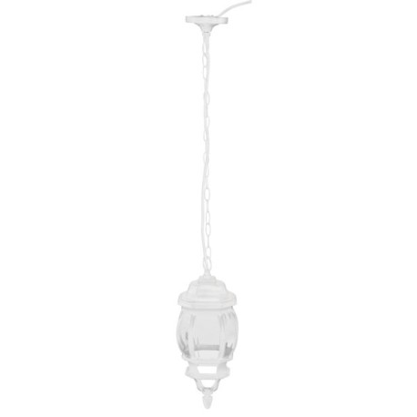 Colgante farol, blanco, 1XE26 Cod. 47296