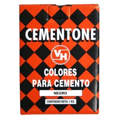 Color para cemento negro 1kg cementone