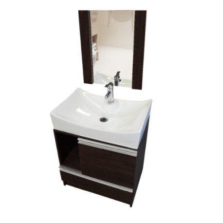 Combo Lavabo Misurina Acabado Tabaco Con Kit-21 10531 ABMO1845