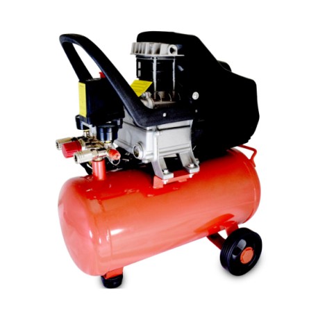 Compresor de aire horizontal 6Gal 2 HP 120V 24L Truepower 66700 TPAC224