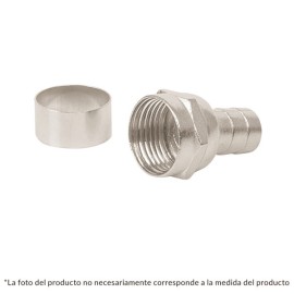 Conector coaxial RG 59 tipo campana, bolsa 4 pzas Cod. 48479