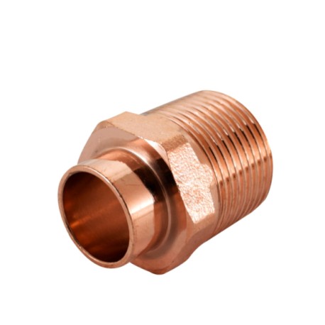 Conector De Cobre Red Rosca Ext 1/2 X 3/4 Anbec CONRRE1234 10944