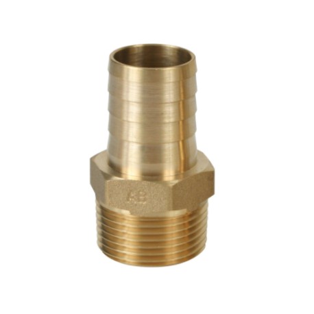 Conector Para Poliducto Bronce 1 Rosca Ext Anbec 10928 CONPRE1