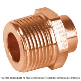 Conector macho reducido 1/2×3/4′ Cod. 48878