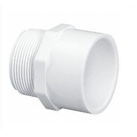 Conector pvc hidraulico rosca exterior c40 050mm 2 g