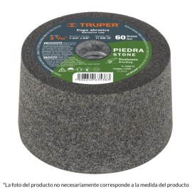 Copa desbaste, 3-5/32′, 14 mm, grano 36 para piedra Cod. 13783