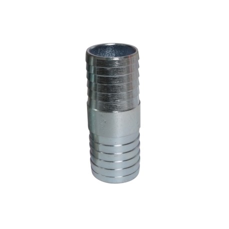 Cople acero 1-1/2″ galvanizado manguera