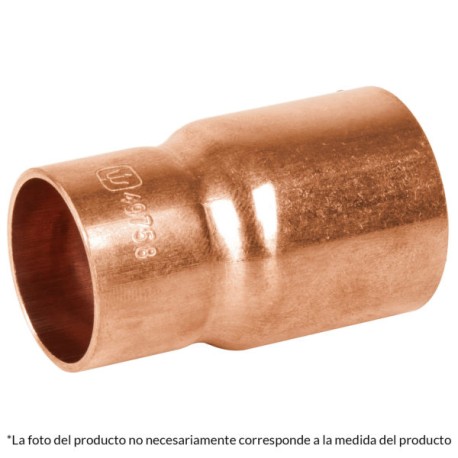 Cople reducción bushing cobre 2×1′