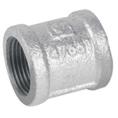 Cople reforzado galvanizado 3/4′