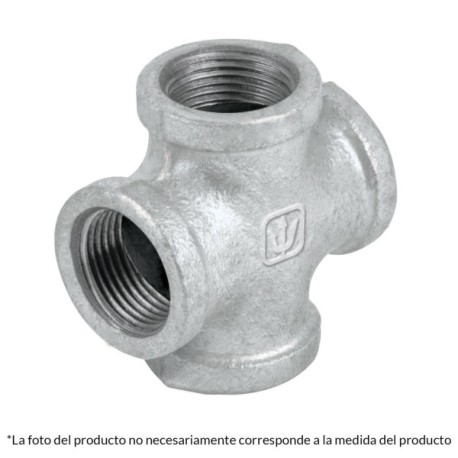 Cruz, acero galvanizado, 1/2′ Cod. 48743