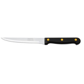 Cuchillo para asado con sierra mango plástico 5′