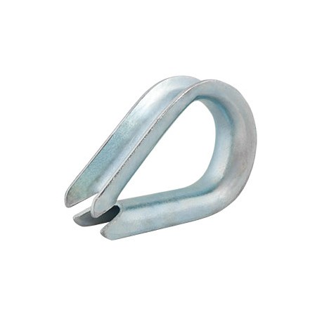 Cuello galvanizado 1/2″ p/cable de acero