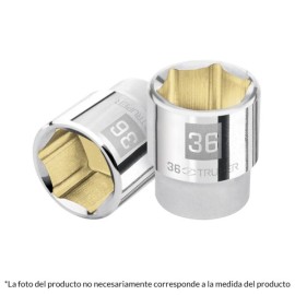 Dado de 6 puntas cuadro 3/4′ de 33mm